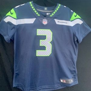 Women’s Limited Russell Wilson #3 Nike on the Field Dri-fit. Sz Large